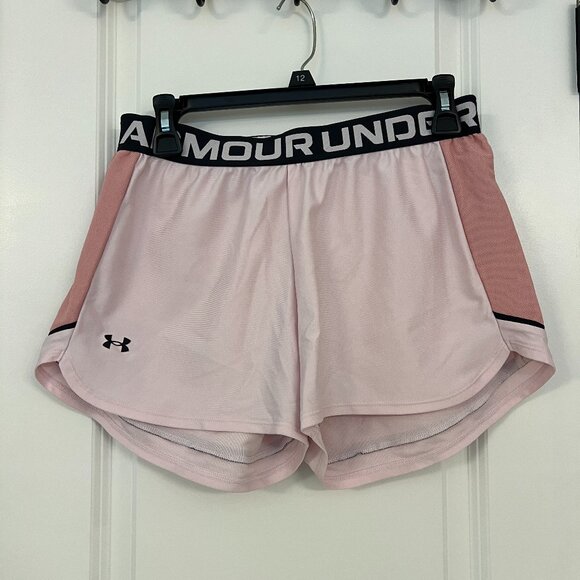 Under Armour Pink Shorts - Picture 1 of 2